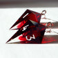 Crystal D4 Earrings - Persephone's Fury