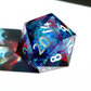 Bleeding Sapphires - Single D20